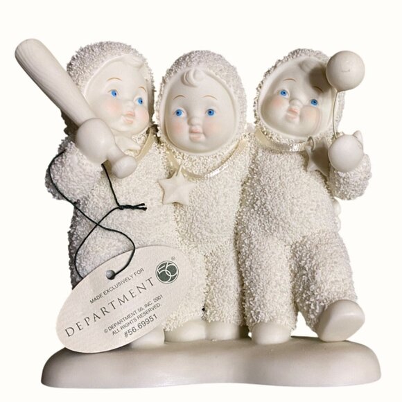 Department 56 Other - Department 56 Snowbabies Good Sports Good Friends Collectible Figurine Rare